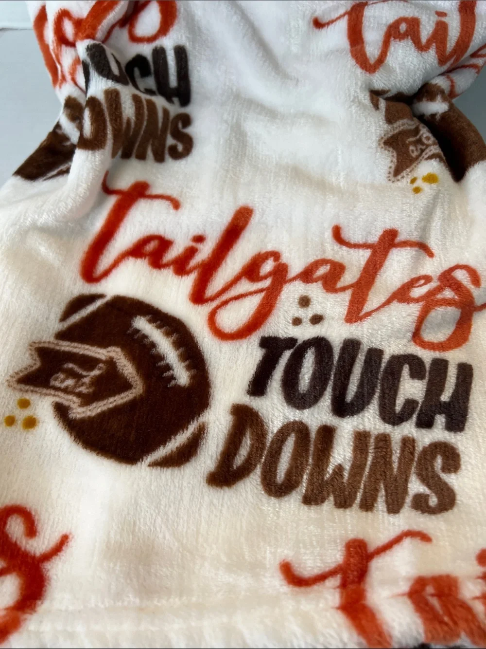 Are You Ready For Some Football Oversized Plush Throw Tailgates Touch Downs New